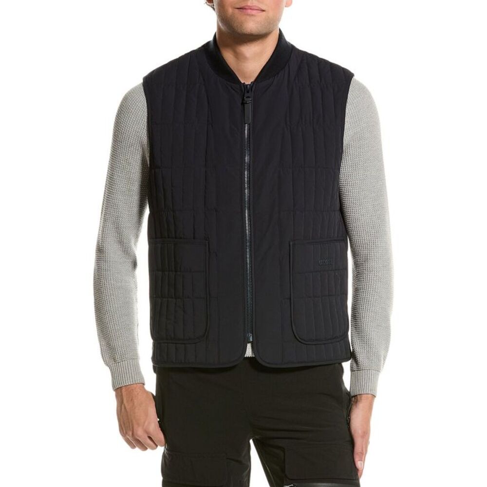 Mackage Mens  Levi Vest, Blue